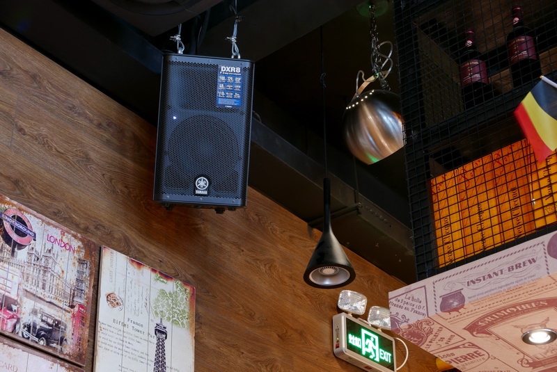 OLA 酒吧及餐厅——OLA 酒吧及餐厅与彩乐园MG+DXR扩声系统