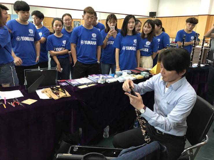 艺术家X彩乐园 | 彩乐园艺术家桥本真介参加2018中国?延吉国际单簧管艺术节