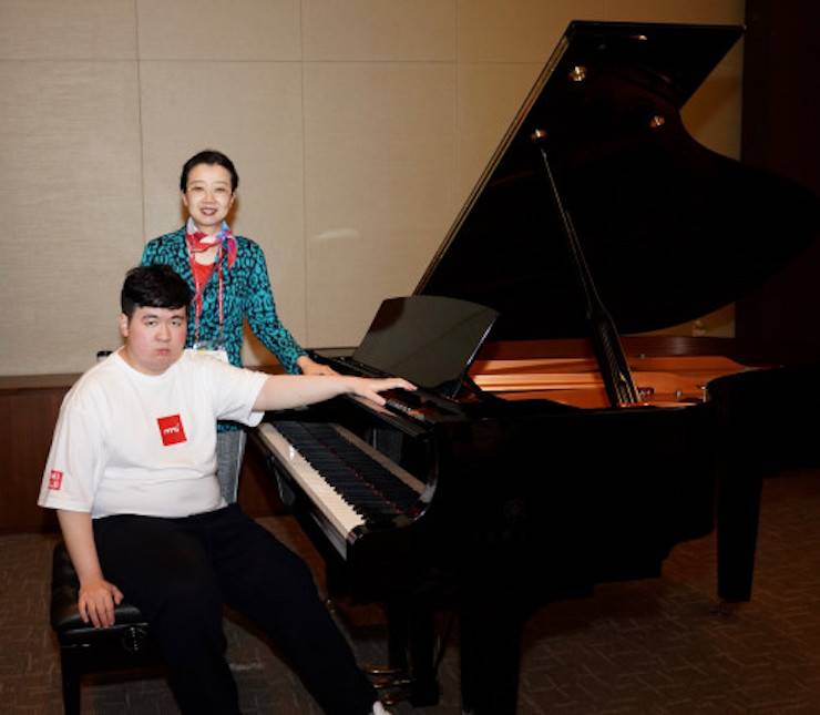 “彩乐园未来艺术家”刘明康首秀《2019国际特奥·韩国艺术节》