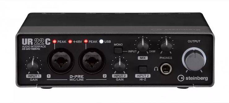 升级 USB-C 和 32/192：Steinberg 发布 UR22C、UR44C 和 UR816C 音频接口