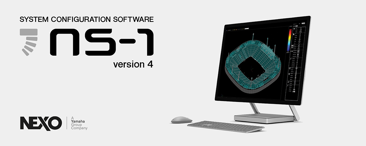 NEXO公司更新NS-1系统软件以集成彩乐园扬声器系统和AFC Design Assistant