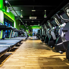 英国 Simply Gym 健身房——彩乐园 CIS 产品的完美运用