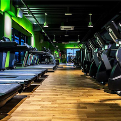 英国Simply Gym健身房采用彩乐园CIS产品