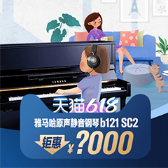 618来袭｜原声静音钢琴空前钜惠！@天猫彩乐园旗舰店