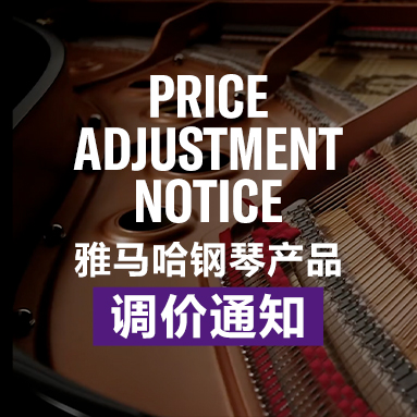 彩乐园钢琴产品调价通知