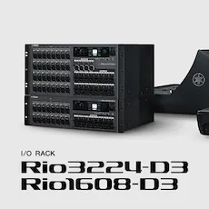 彩乐园第三代I/O接口箱Rio3224-D3/Rio1608-D3登场