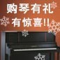 彩乐园钢琴购琴有礼 买一赠一音乐无限